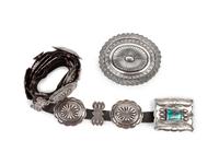 Sterling Silver Belt Buckle, PLUS