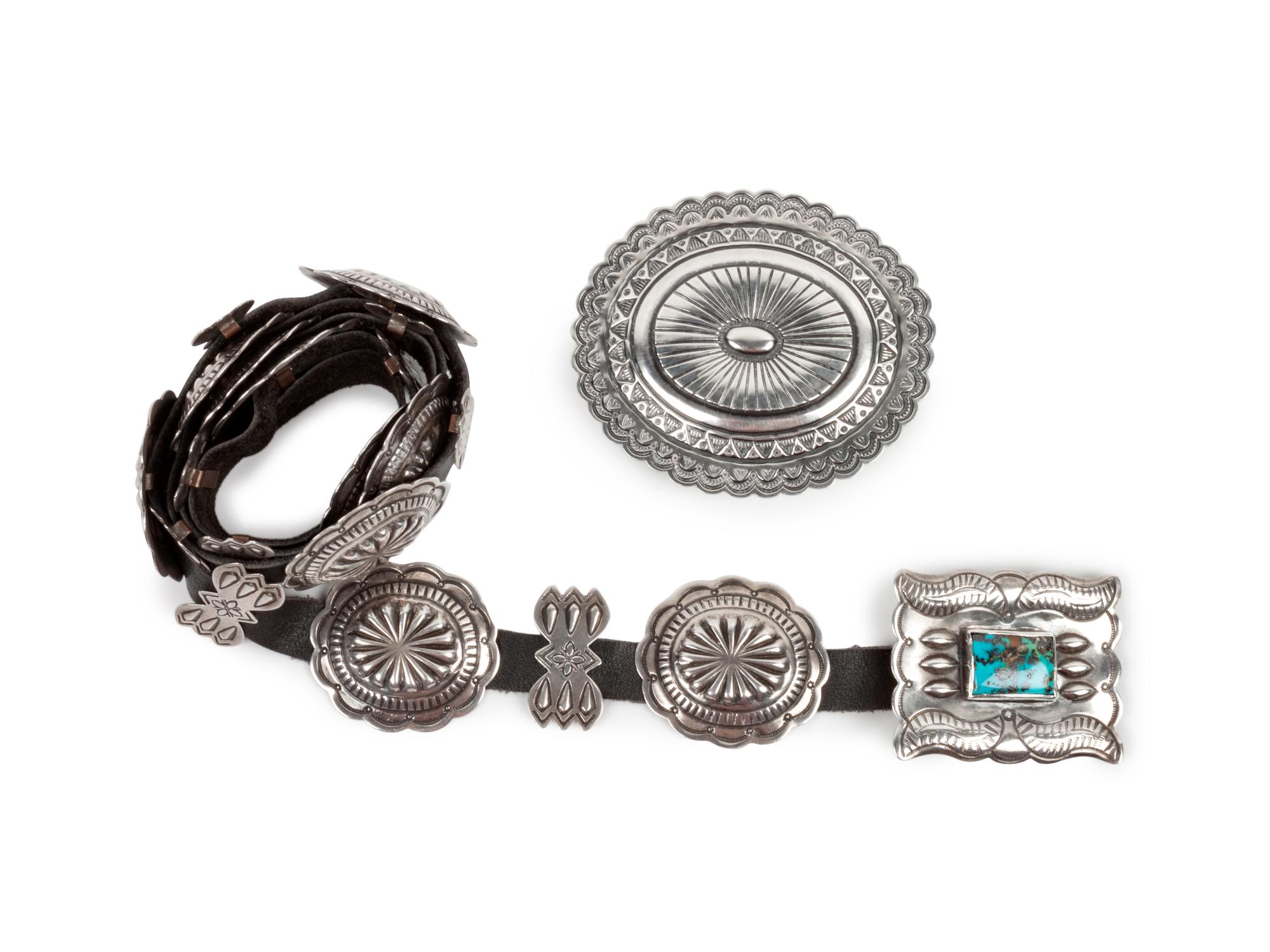 Sterling Silver Belt Buckle, PLUS