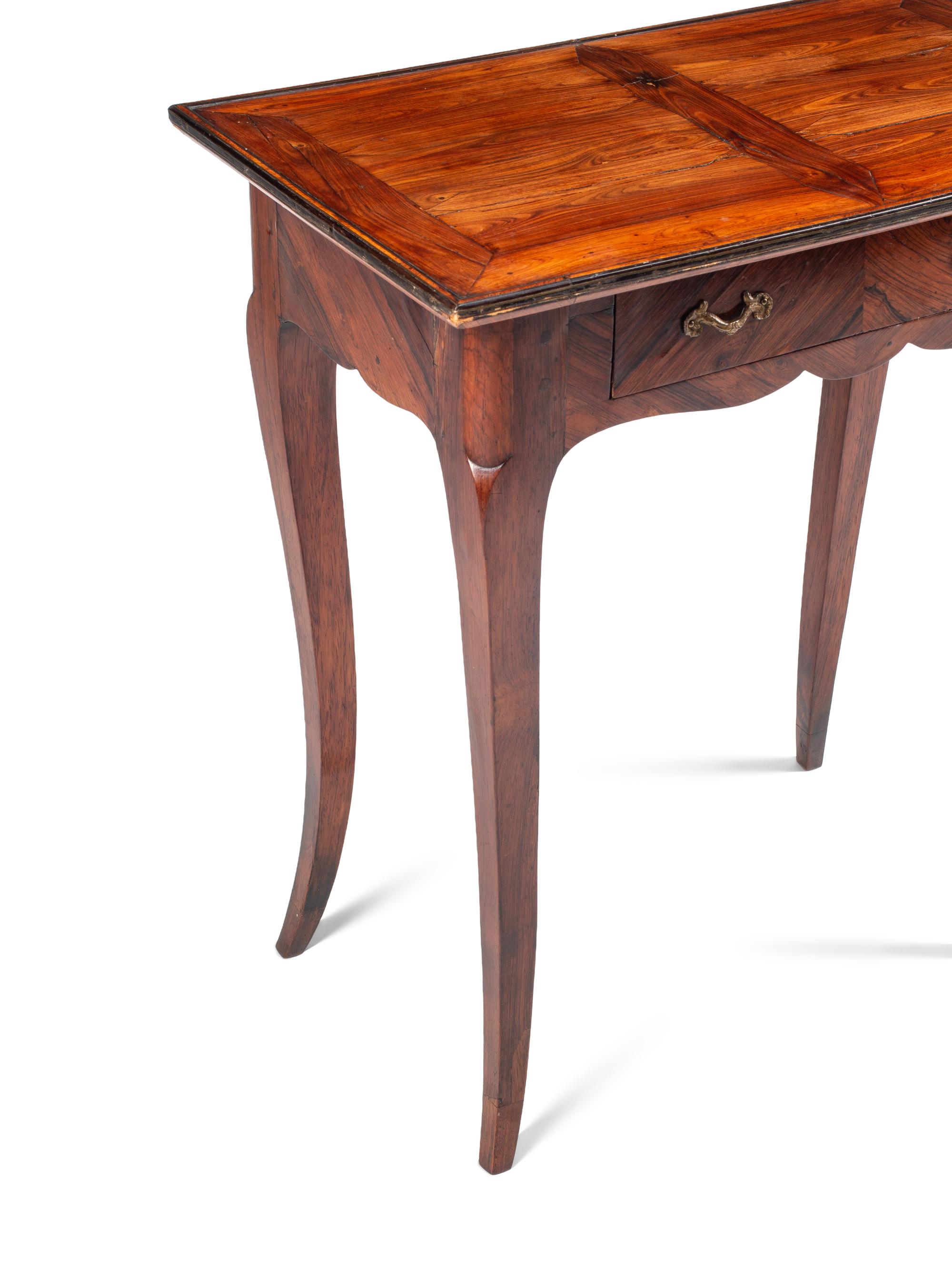 A Louis XV Tulipwood Side Table