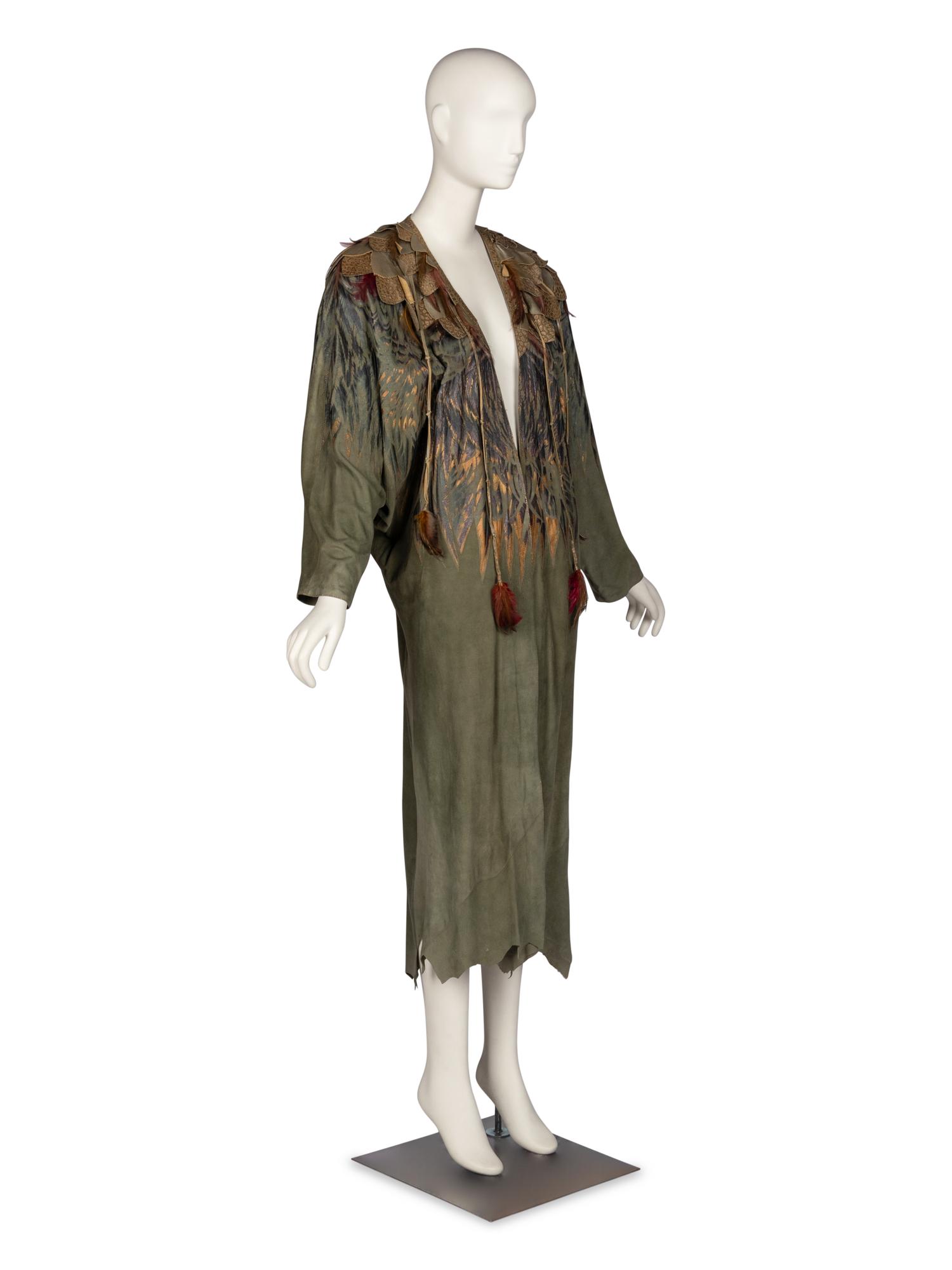 Roberto Cavalli Suede Coat, 1980s
