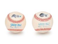 A Group of Yogi Berra and Whitey Ford Signed Autograph Baseballs (Beckett Authentication Services BAS Certified),