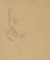 Diego Rivera (Mexican, 1886-1957) — The Pensive Man, 1927