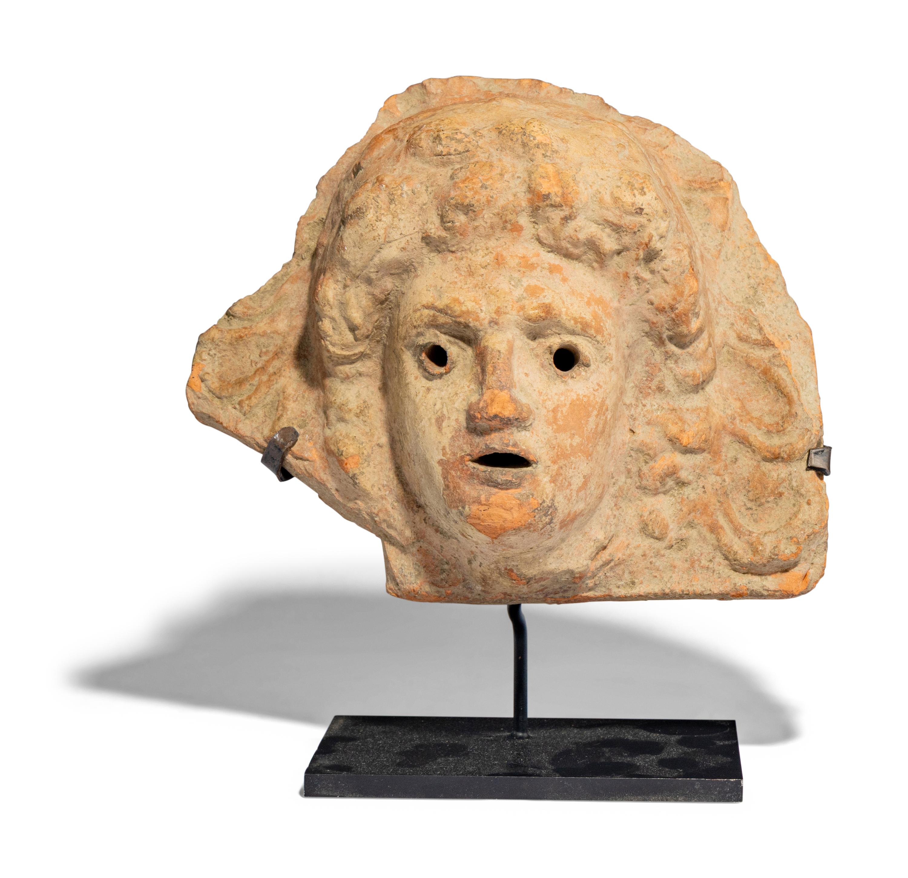 A Greek Terracotta Theater Mask