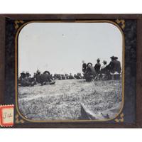 [Americana] [Rough Riders] Collection of 54 Photographic Glass Lantern Slides