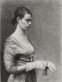Michele Fenniak, (20th/21st century), Untitled (Woman with Gloves), 1998