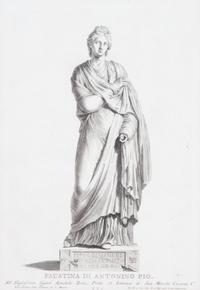 A Group of Four Zanetti Greek Statue Engravings Image area 16 x 11 1/2 inches. — 19TH CENTURY