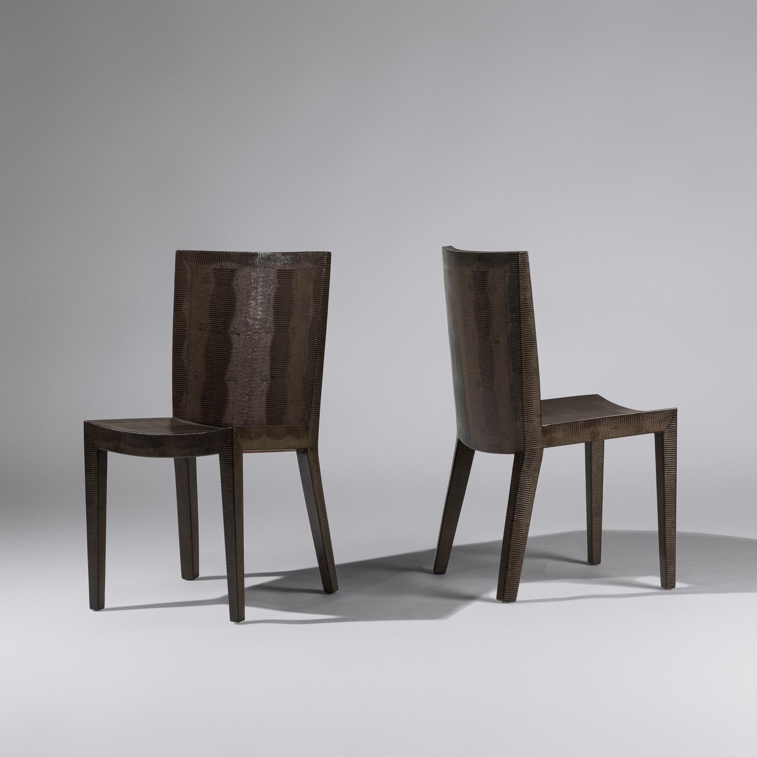 Pair of JMF Chairs, 1985
