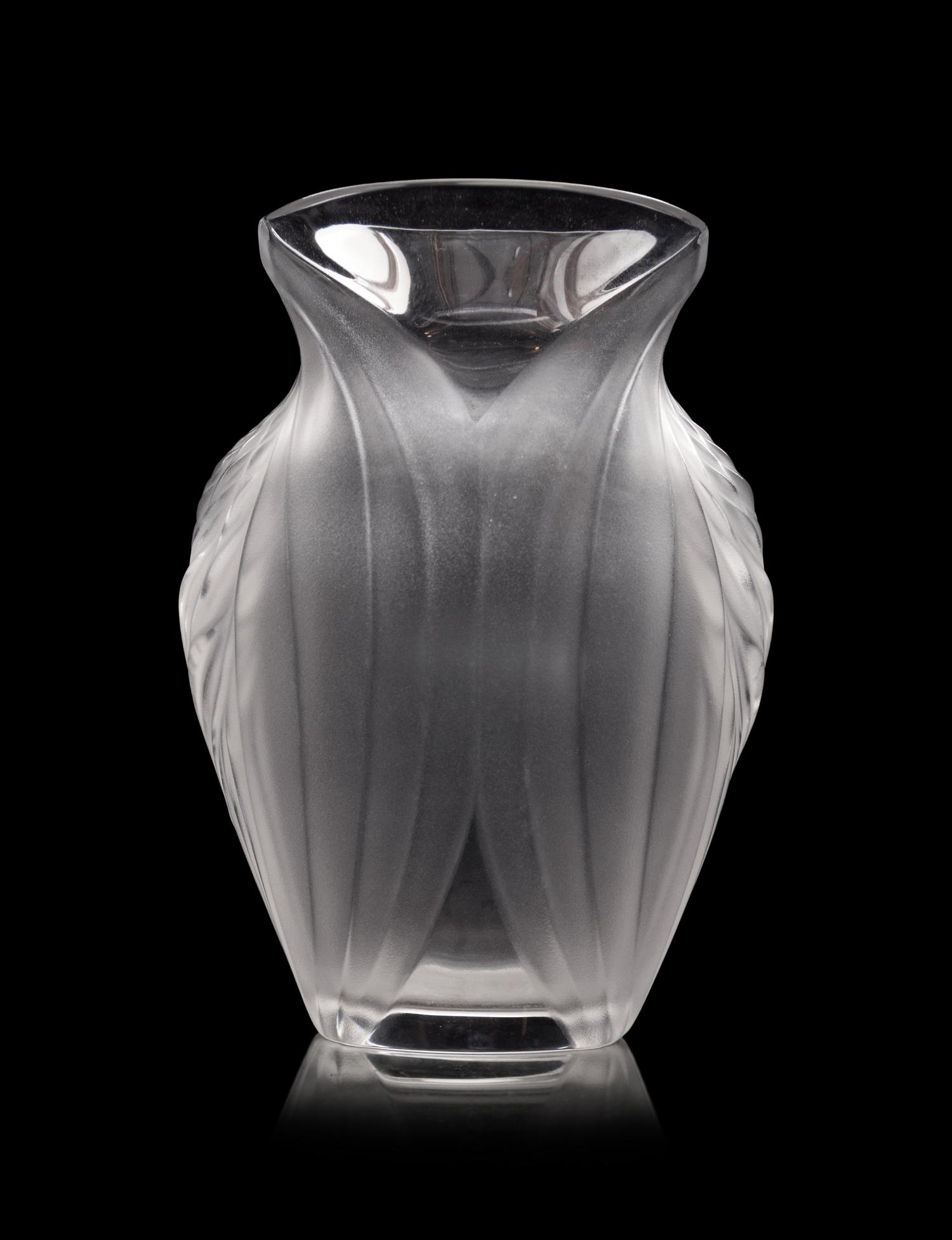 A Lalique Pavie Vase