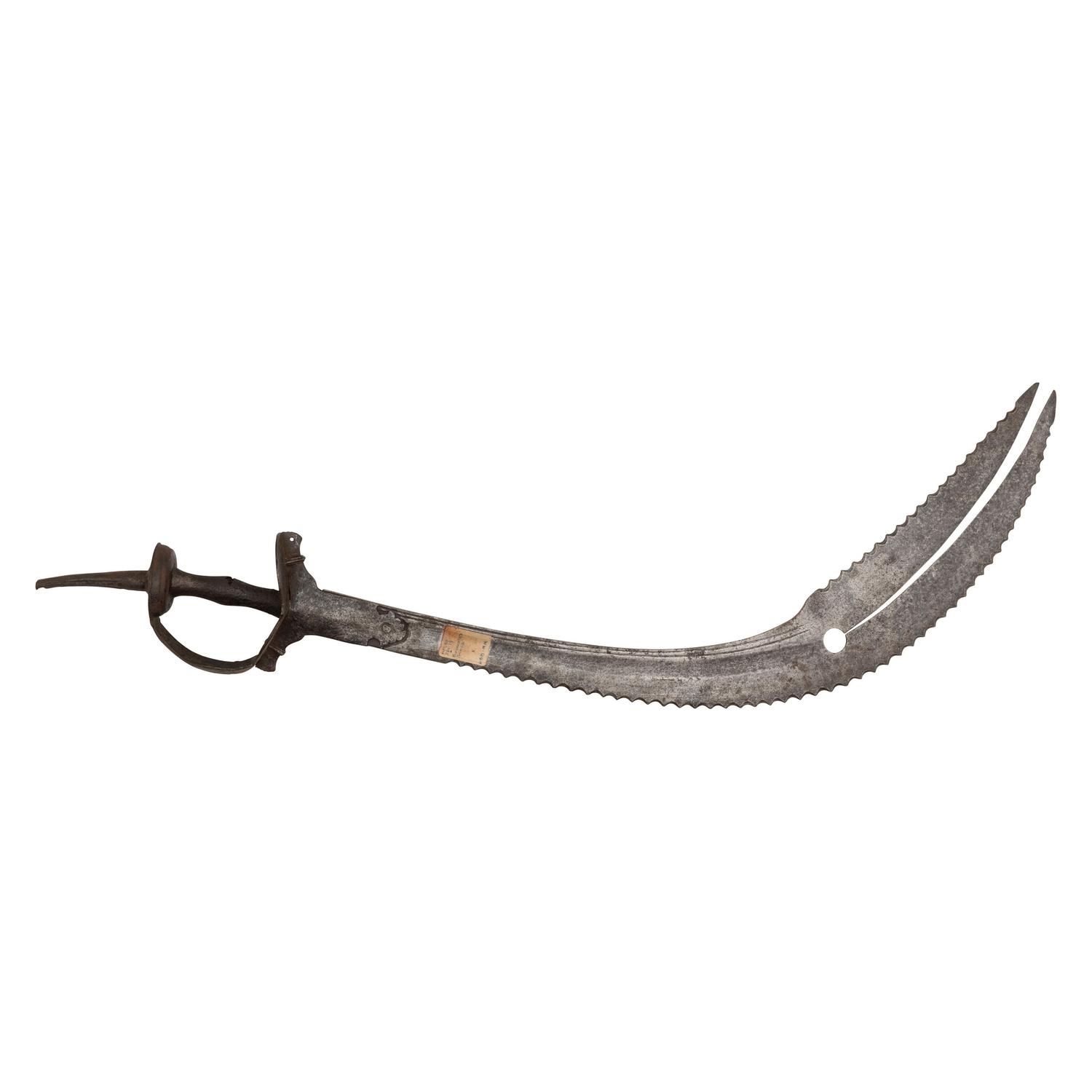 A Rare and Massive Indo-Persian Zulfiqar Tegha Sword