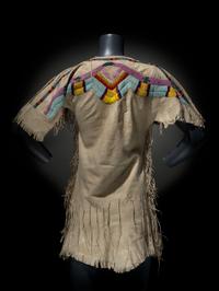 Nez Perce Girl's Beaded Hide Dress