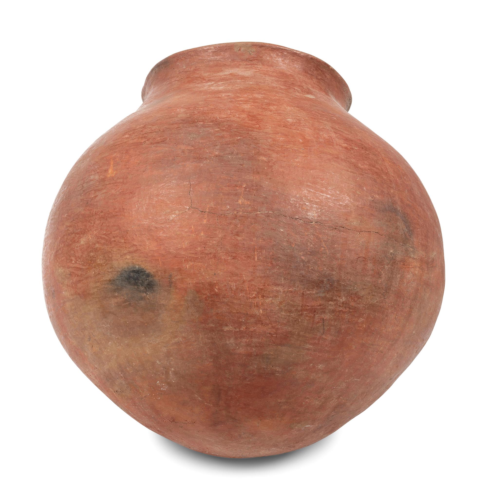 Pueblo Redware Storage Jar