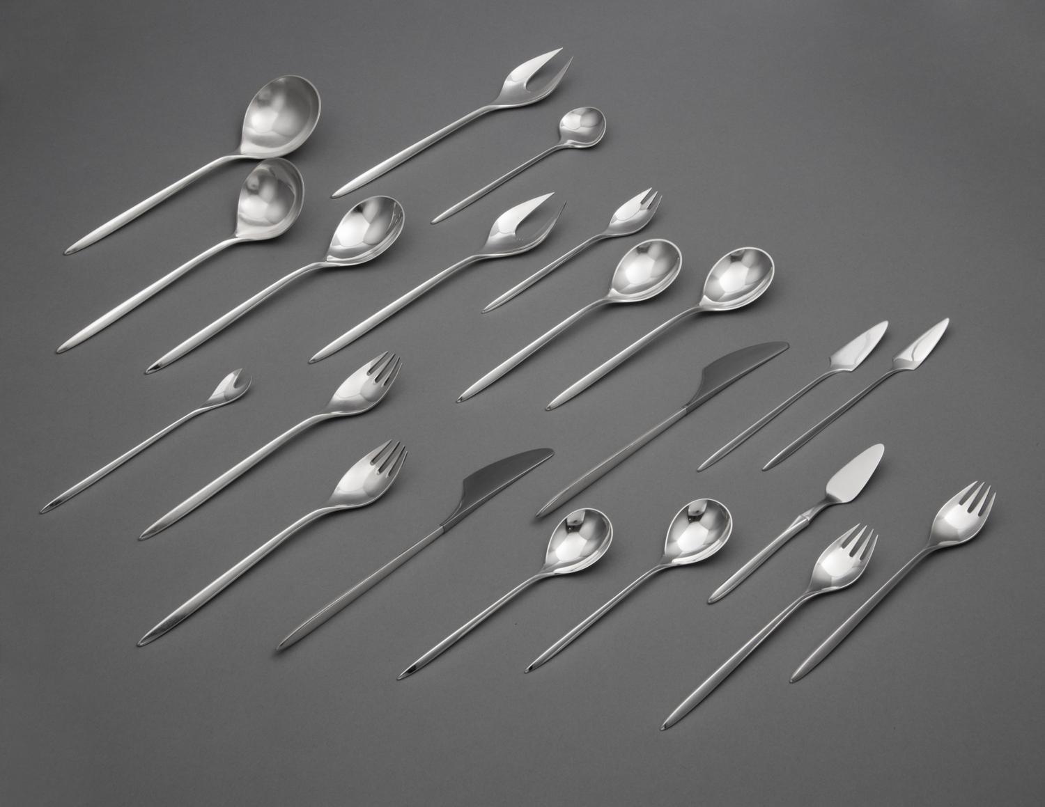 Trinita Flatware Service for Twelve Carl M. Cohr, Denmark
