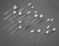 Trinita Flatware Service for Twelve Carl M. Cohr, Denmark