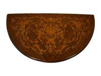 A Louis XVI Style Gilt Metal Mounted Marquetry Semainier