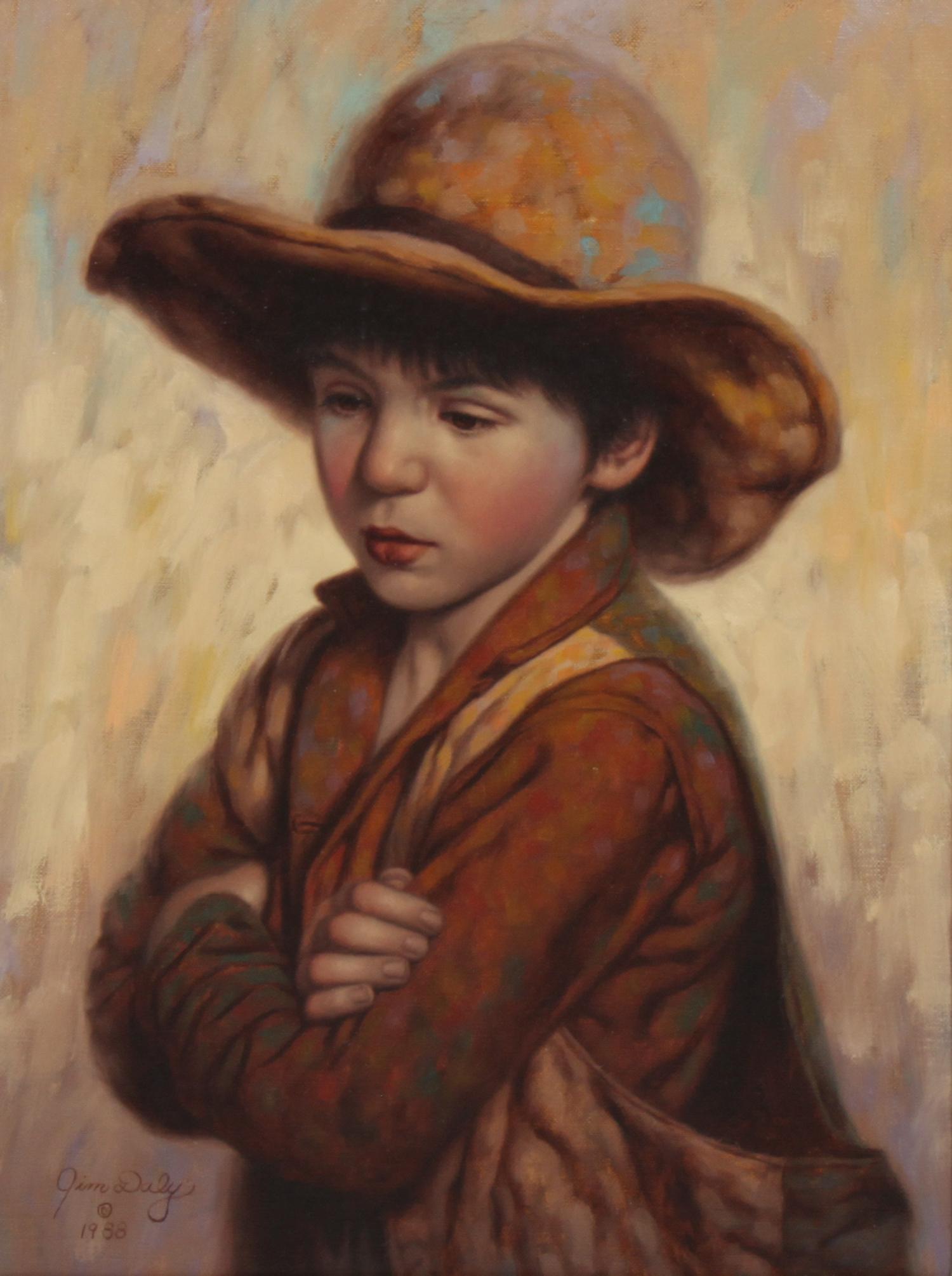 Jim Daly, (American, b. 1940), Country Boy, 1988