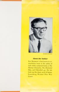 BRADBURY, RAY. The Machineries of Joy: Short Stories. New York, 1964. First edition, signed.