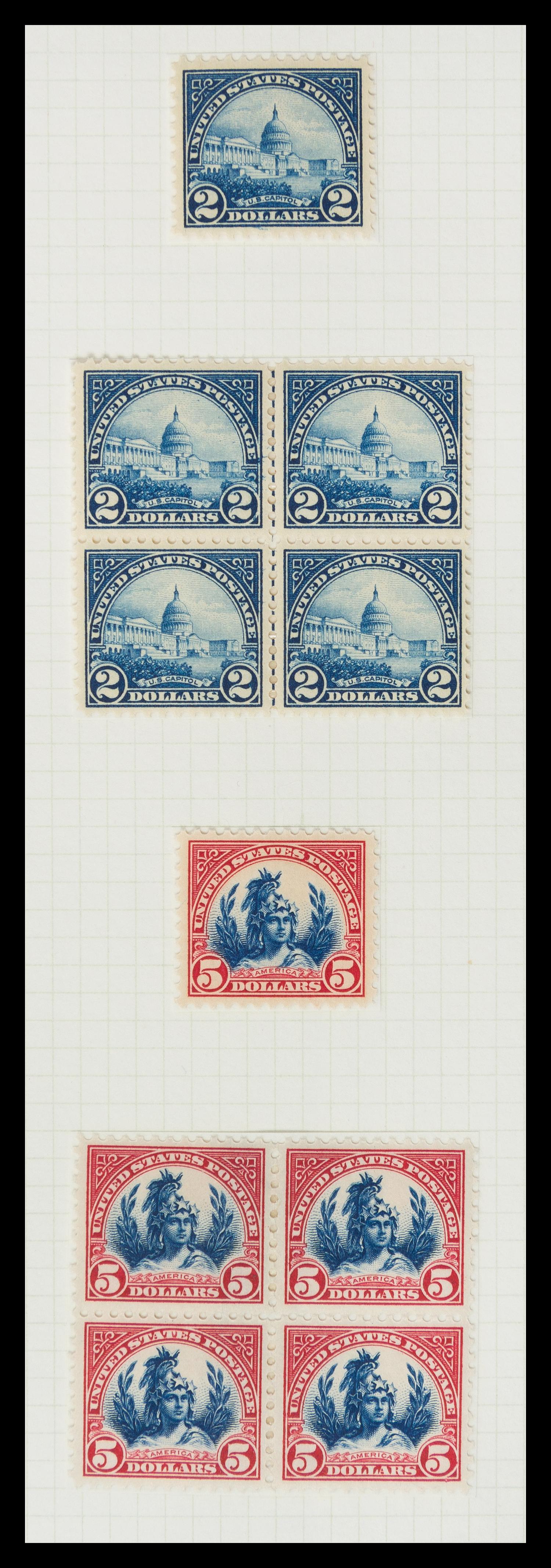 A Collection of United States Regular Issue Stamps — 1917-1932