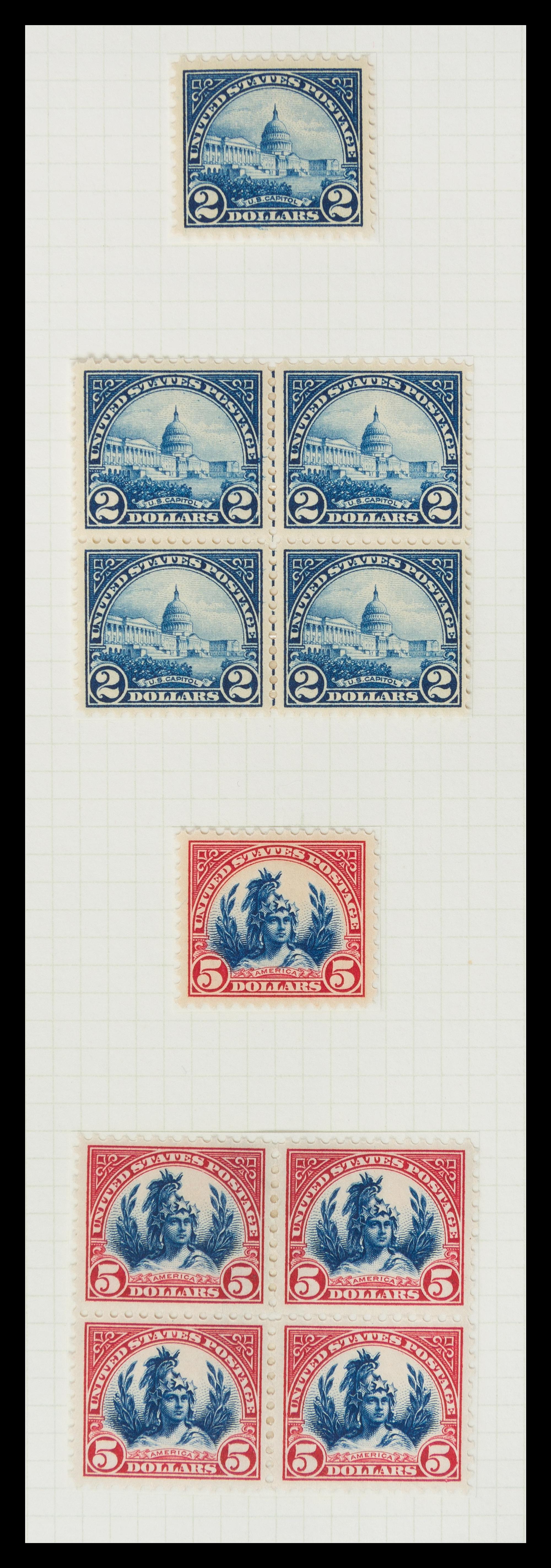 A Collection of United States Regular Issue Stamps — 1917-1932