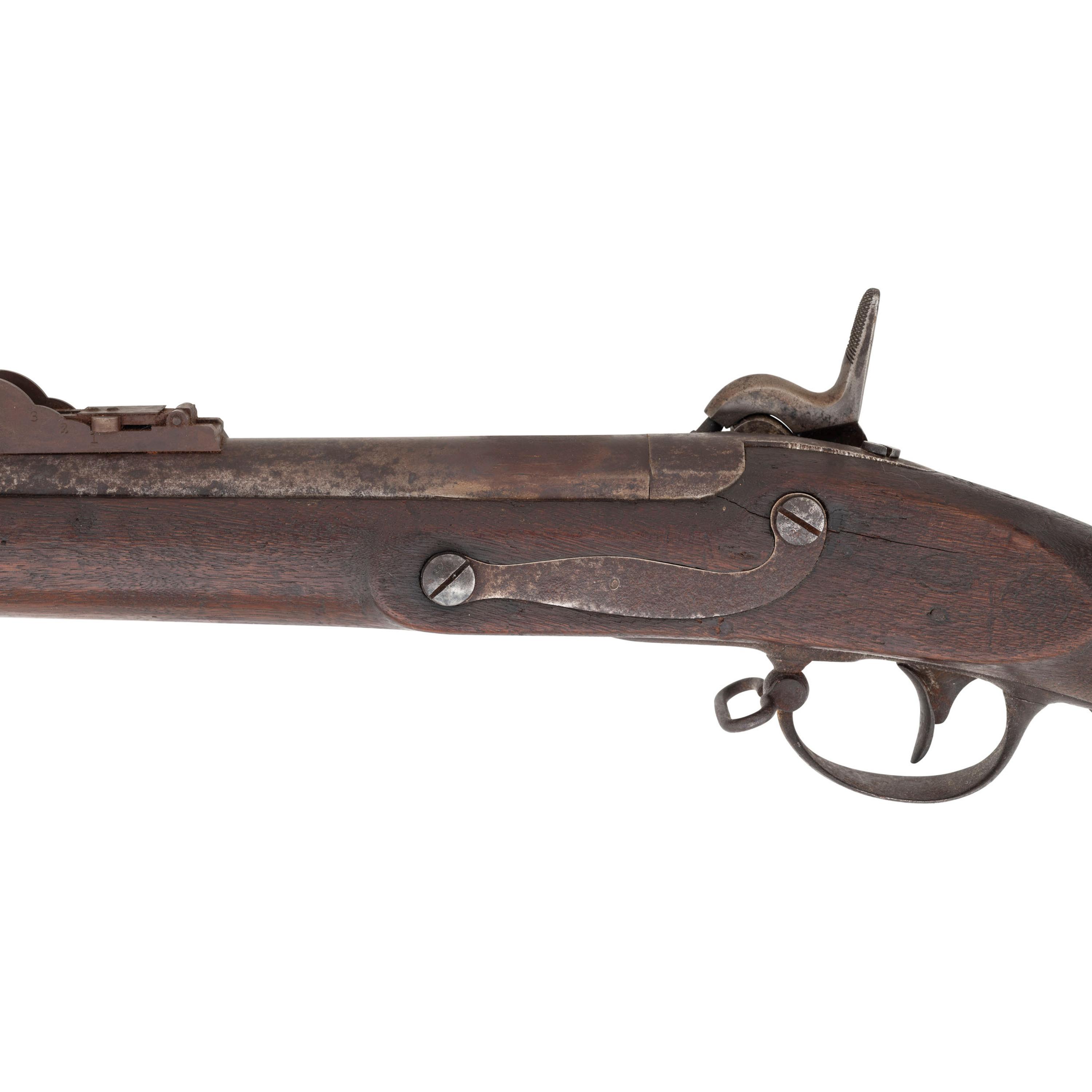 Frankford Arsenal Remington Maynard US Model 1816 Rifled & Sighted Musket Alteration