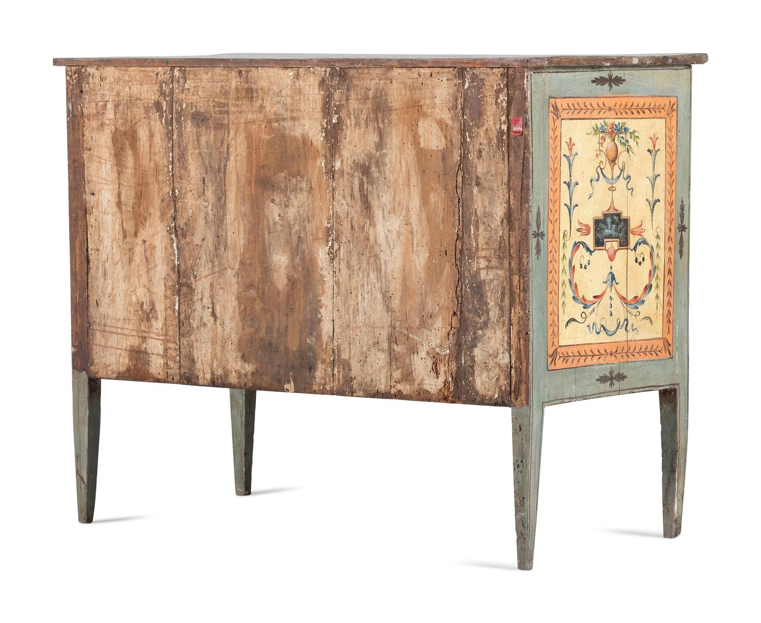 An Italian Painted Cabinet