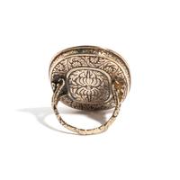 A Neoclassical Carnelian and Gold Finger Ring with a Mythological Scene