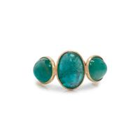 YELLOW GOLD AND EMERALD RING