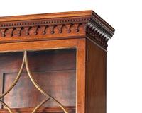 A George III Style Mahogany Secretary Bookcase