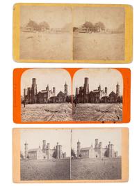 [EARLY PHOTOGRAPHY]. A group of approx. 95 stereoviews highlighted by images of US presidents, views in and around Washington, DC and Mount Vernon, and African American and female subjects.