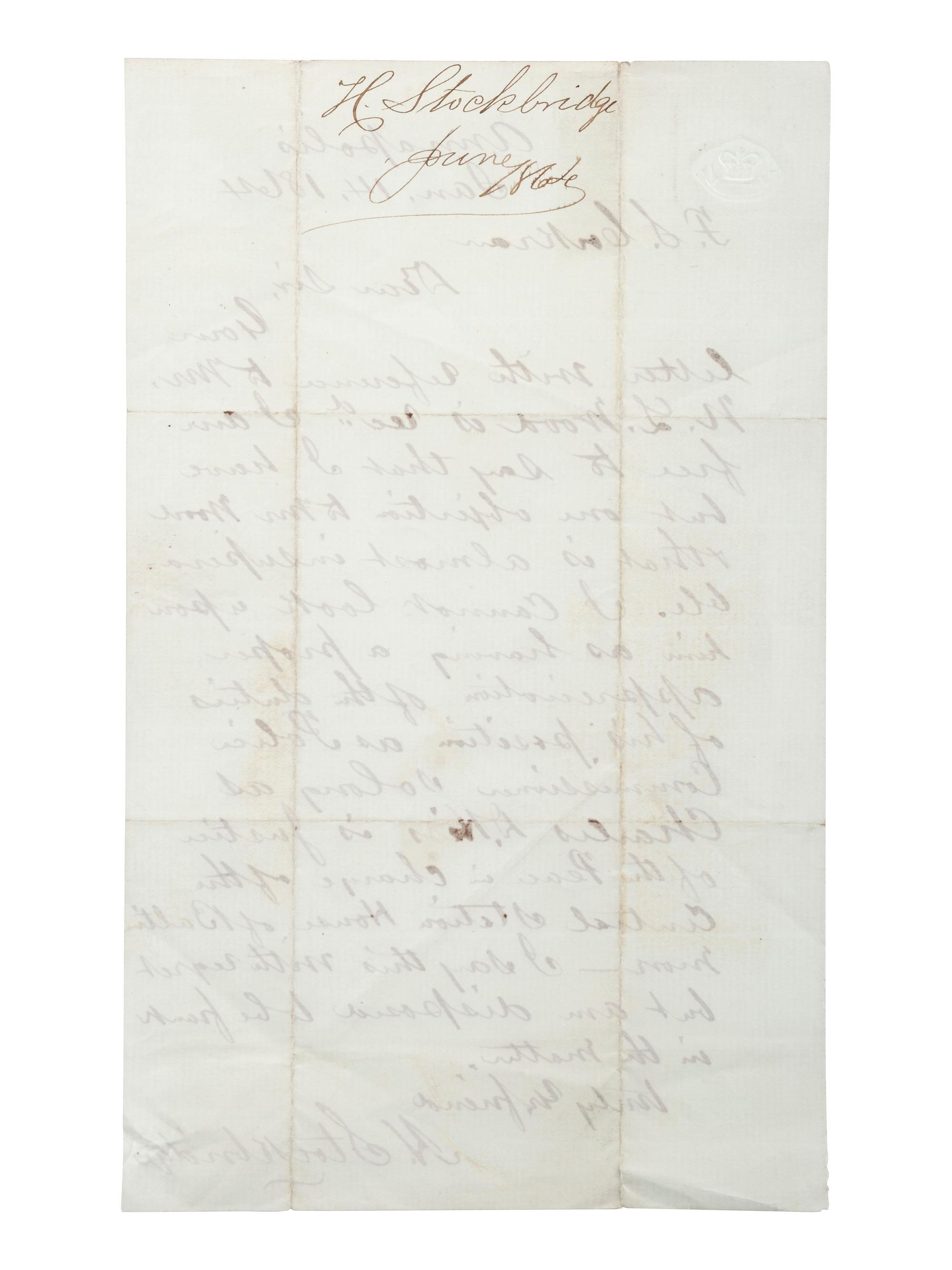 [SLAVERY & ABOLITION] -- [COCKRAN, Francis S. (1814-1886)]. Archive of letters to Maryland abolitionist and Underground Railroad supporter, comprising: