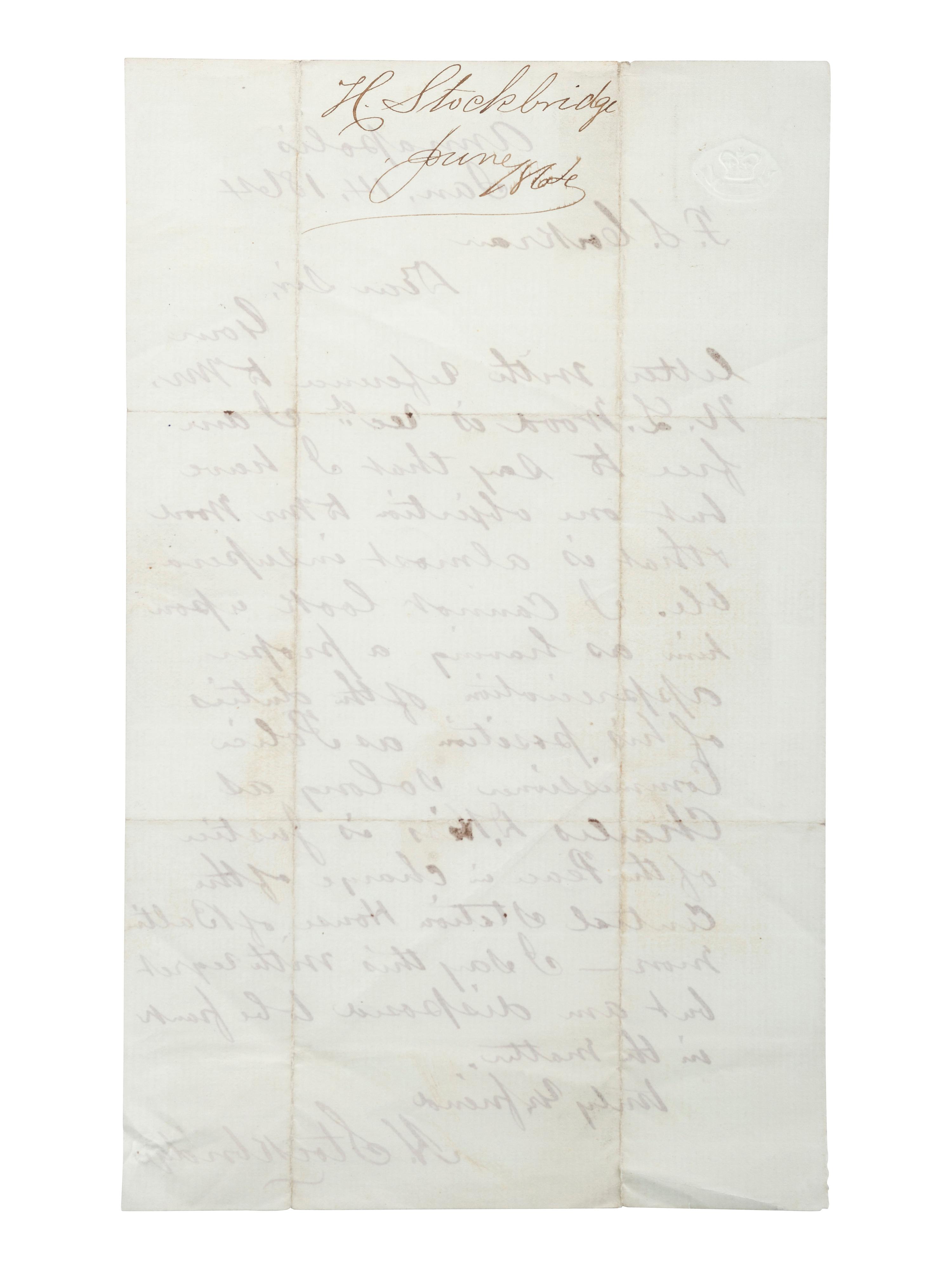 [SLAVERY & ABOLITION] -- [COCKRAN, Francis S. (1814-1886)]. Archive of letters to Maryland abolitionist and Underground Railroad supporter, comprising: