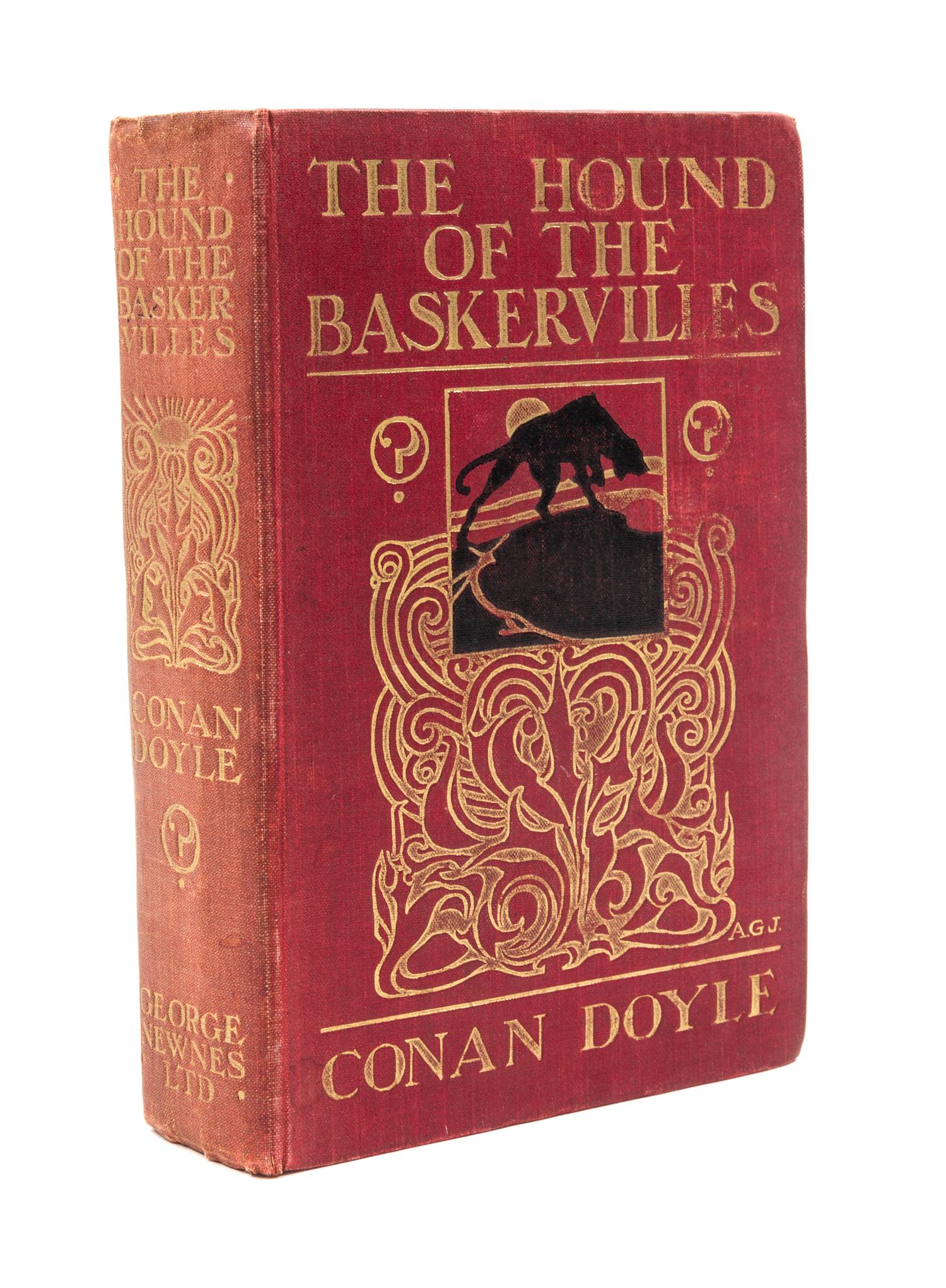 DOYLE, ARTHUR CONAN. The Hound of the Baskervilles. London, 1902. First edition, first issue.