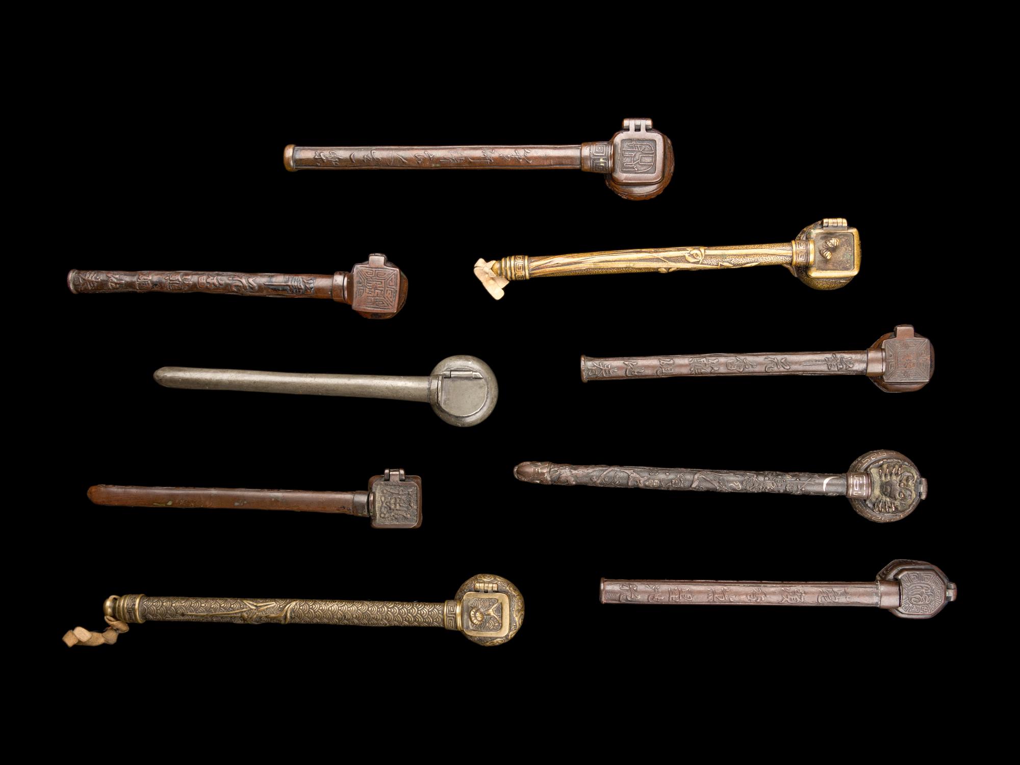 Nine Japanese Portable Writing Sets, Yatate
