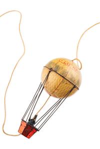 A Lehmann Luna Hot Air Balloon Toy