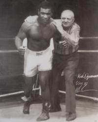A Large Mike Tyson Signed Autograph Original Artwork With Unique Inscription,