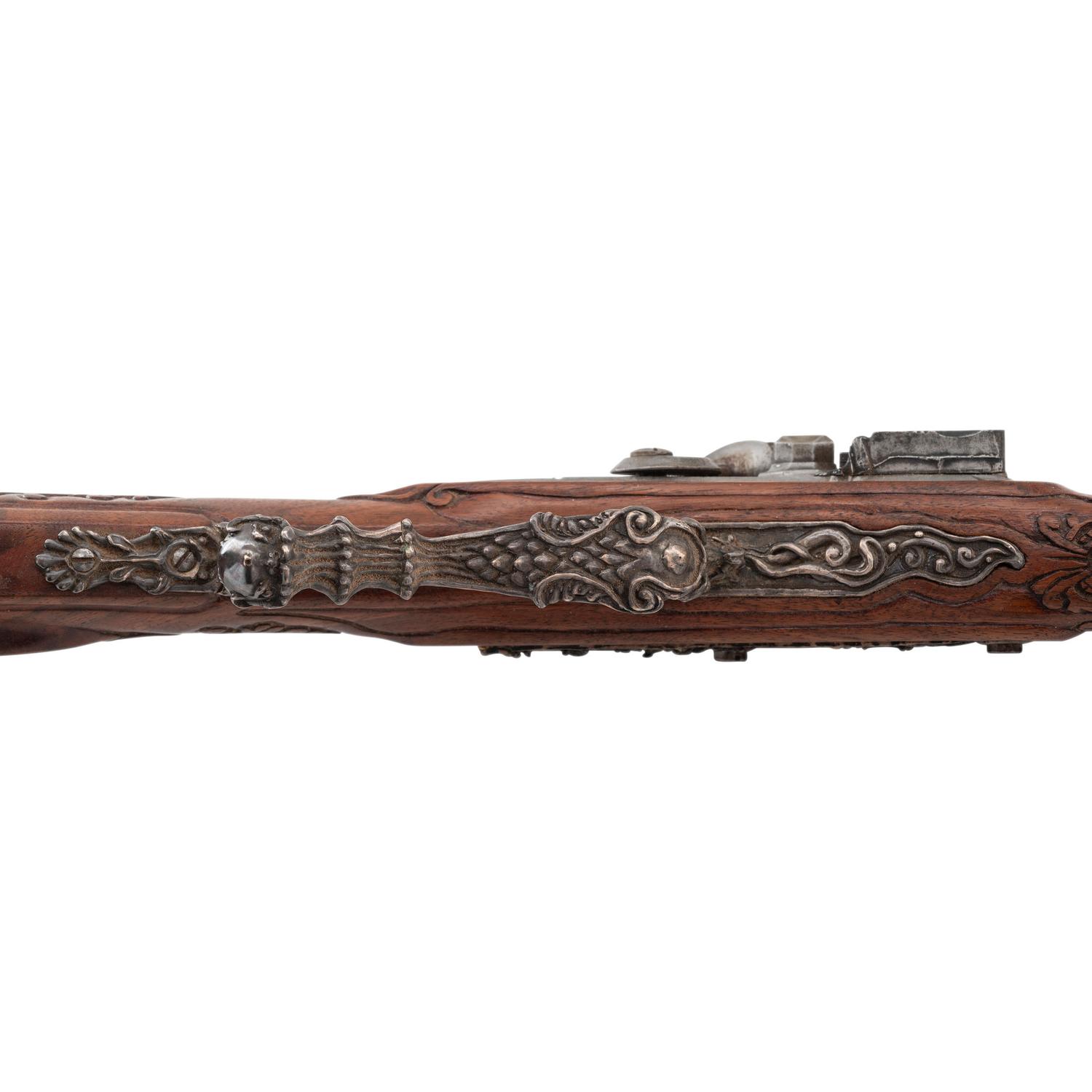 Contemporary Flintlock Viennese Style Jaeger by John B. Derrick (American, b.1936)