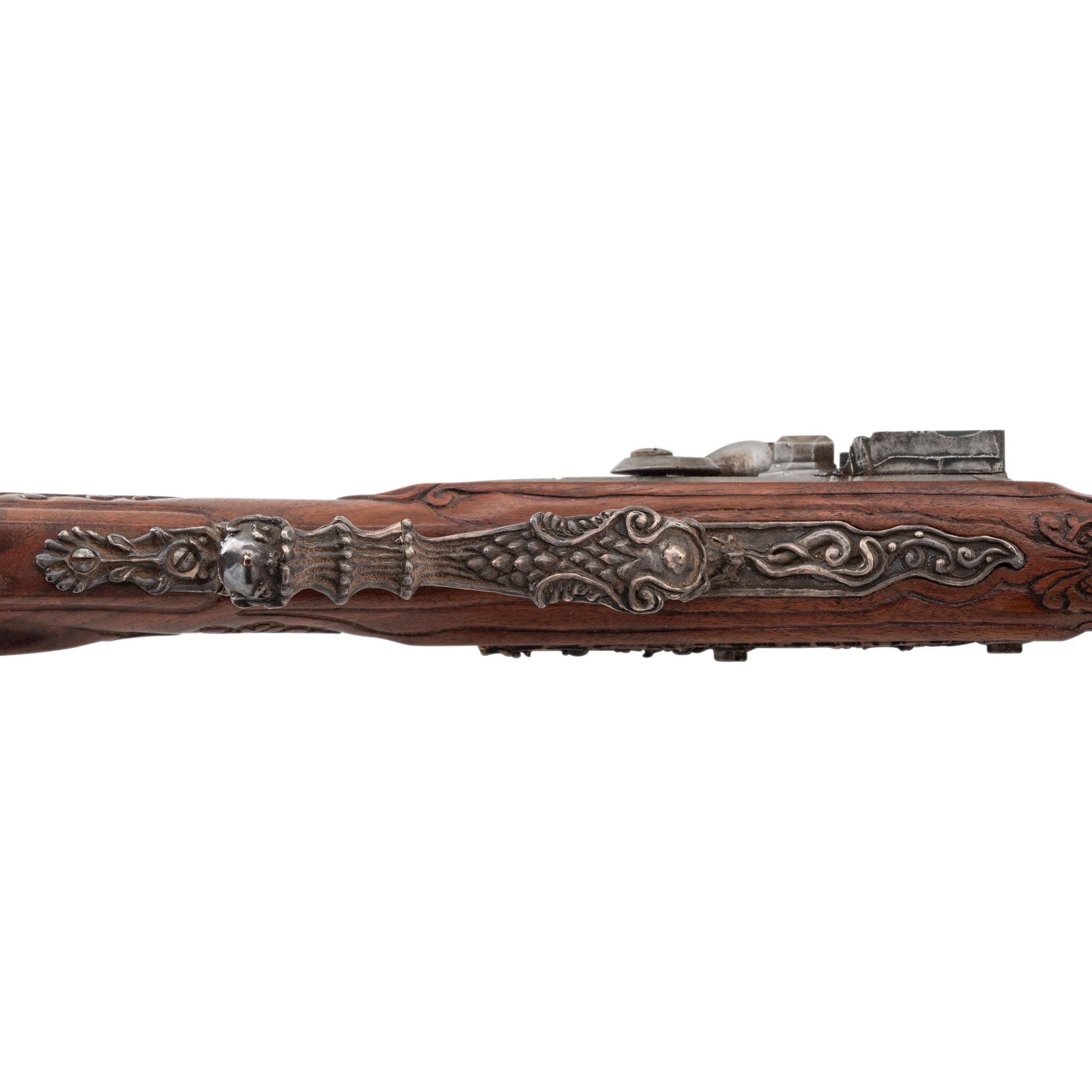 Contemporary Flintlock Viennese Style Jaeger by John B. Derrick (American, b.1936)