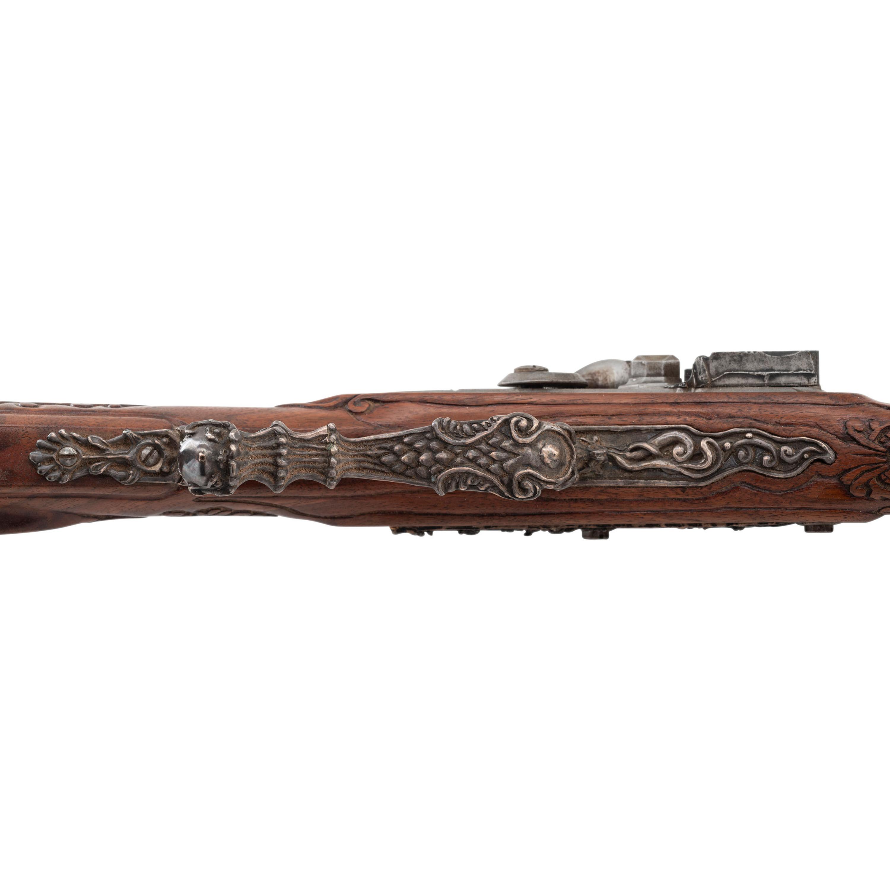 Contemporary Flintlock Viennese Style Jaeger by John B. Derrick (American, b.1936)