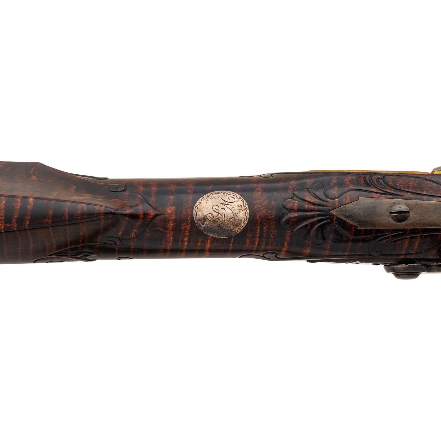 Contemporary Flintlock Flintlock Smooth Rifle by Ron Ehlert