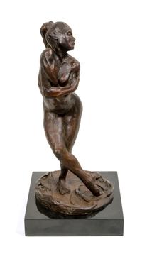 Enzo Plazotta (English/Italian, 1921-1981) Baigneuse bronze…