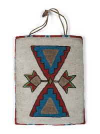 Collection of Beaded Hide Bags and Purses