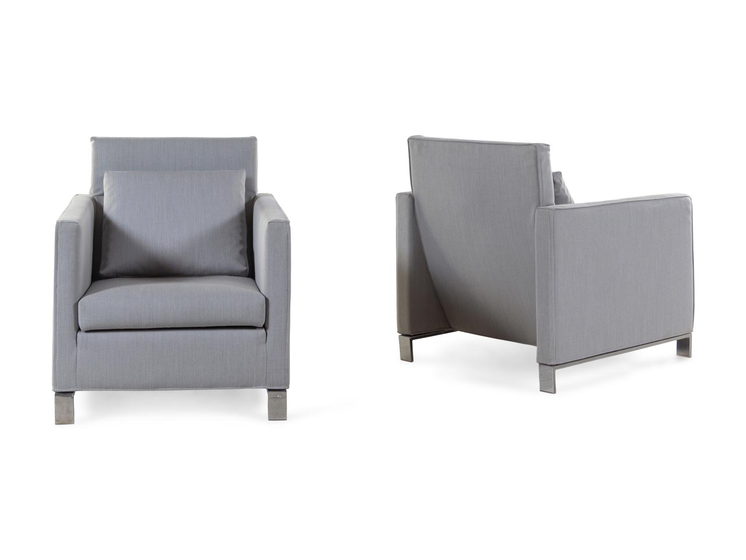 Pair of Moka Lounge Chairs, JOQUER, Spain
