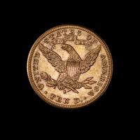 A United States 1889-S Liberty Head $10 Gold Coin