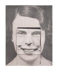 A Set of Nine Photographic Portraits Mounted on Ebonized Stands