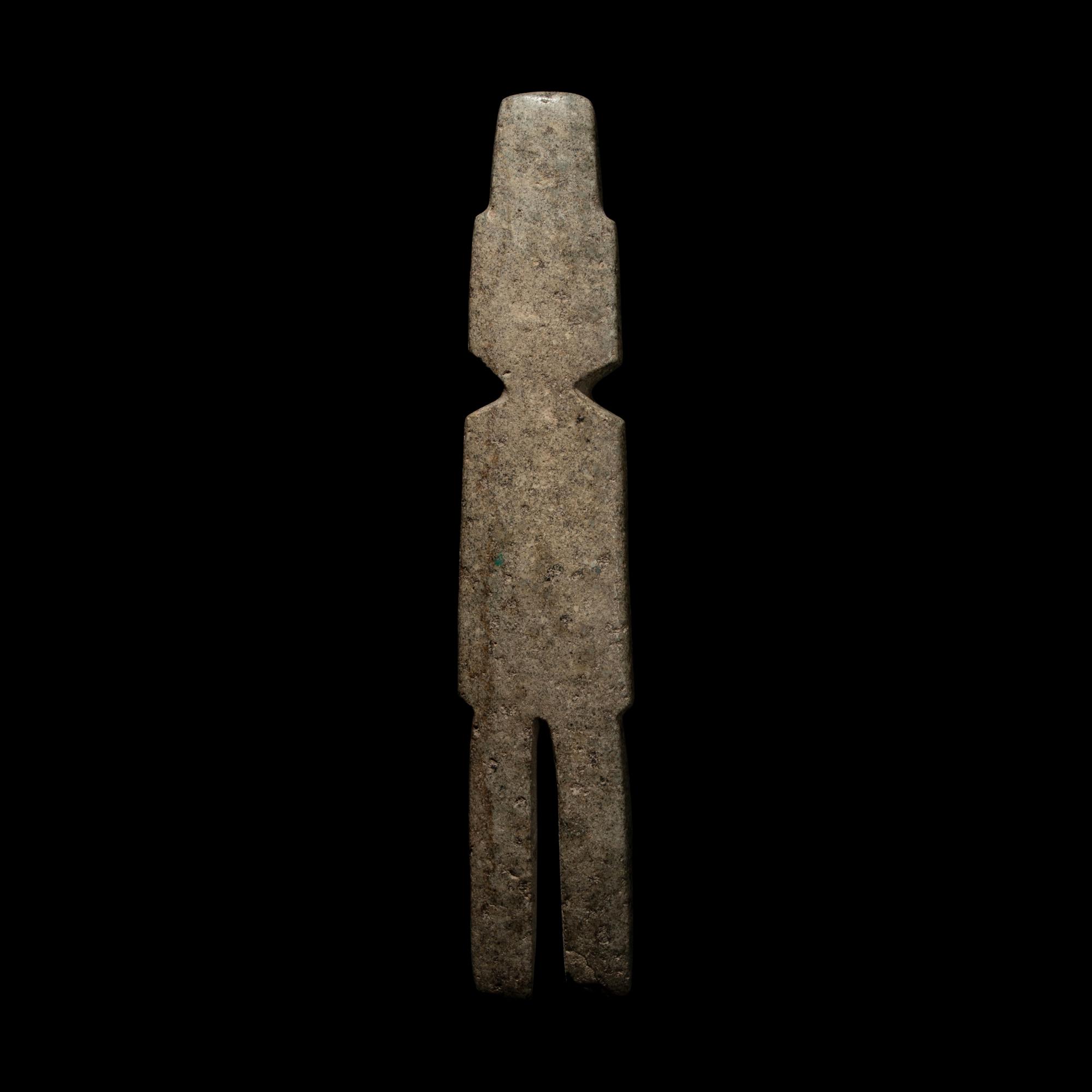 A Mezcala Stone Standing Figure