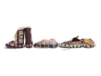 Northern Plains Children's Beaded Moccasins