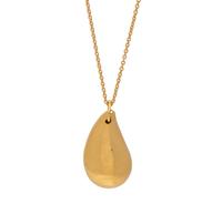 TIFFANY & CO., ELSA PERETTI, YELLOW GOLD 'TEARDROP' PENDANT/NECKLACE