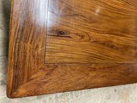 A Chinese Ming dynasty style carved hardwood low table 明式硬木矮方桌