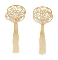 A Pair of Tiffany & Co. 18-Karat Yellow Gold Toast Tongs