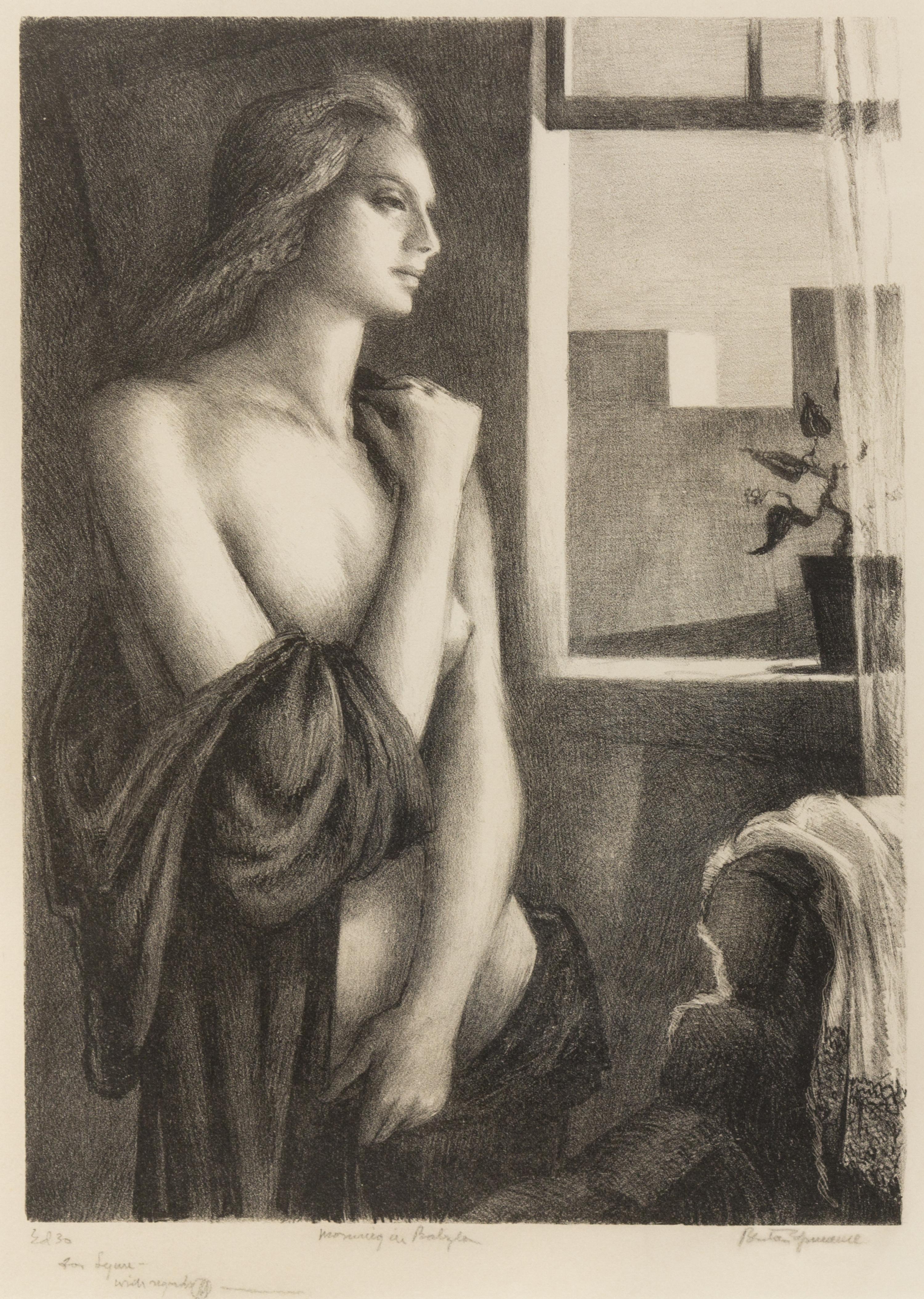 Benton Spruance, (American, 1904-1967), Morning in Babylon, 1938