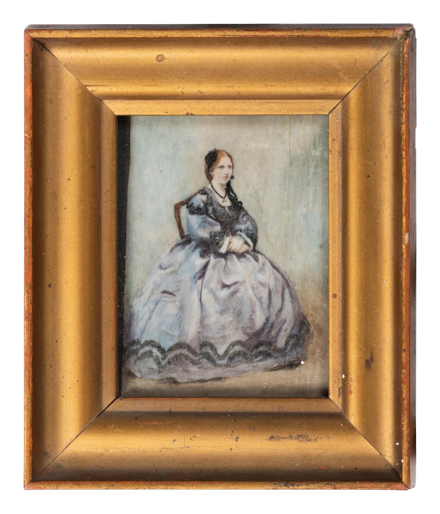 Three Miniature Portraits of Women